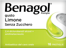 Benagol pastiglie gusto Limone senza zucchero​